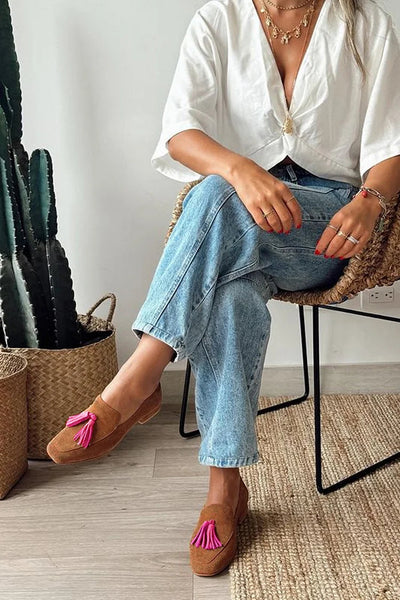 Monique – Brown Loafers