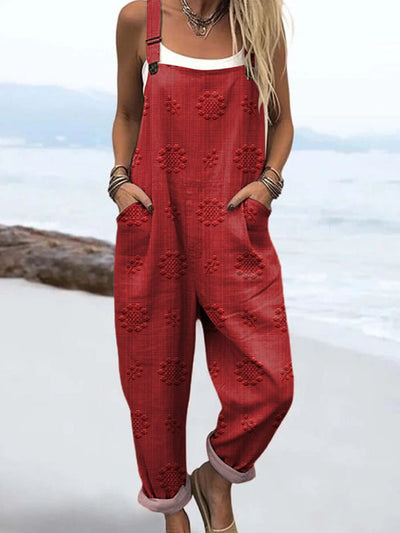Breezy – Relaxed Pattern Jumpsuit