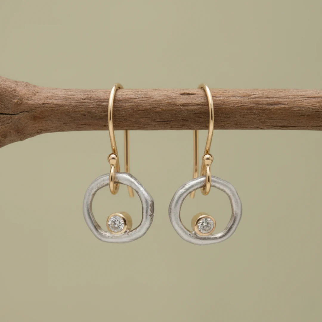 Cara – Vintage Zirconia Earrings