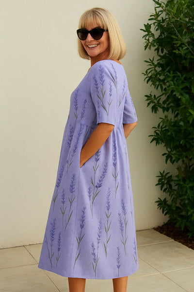 Eliza – Relaxed Midi Dress