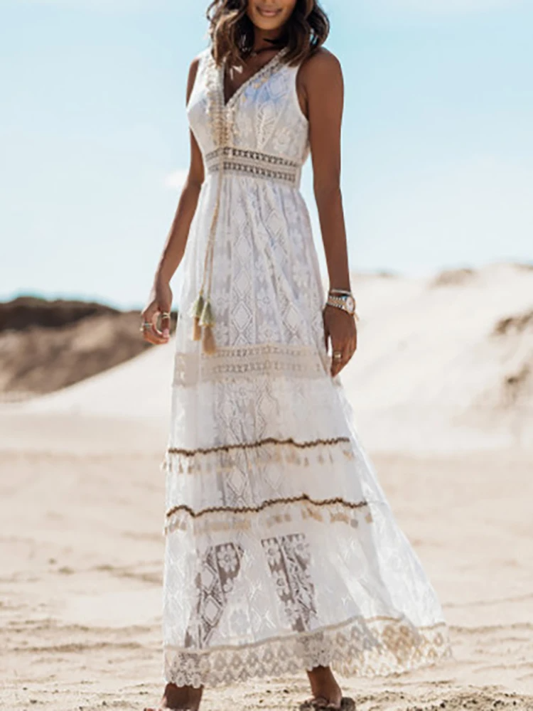 Adele – Boho Maxi Dress