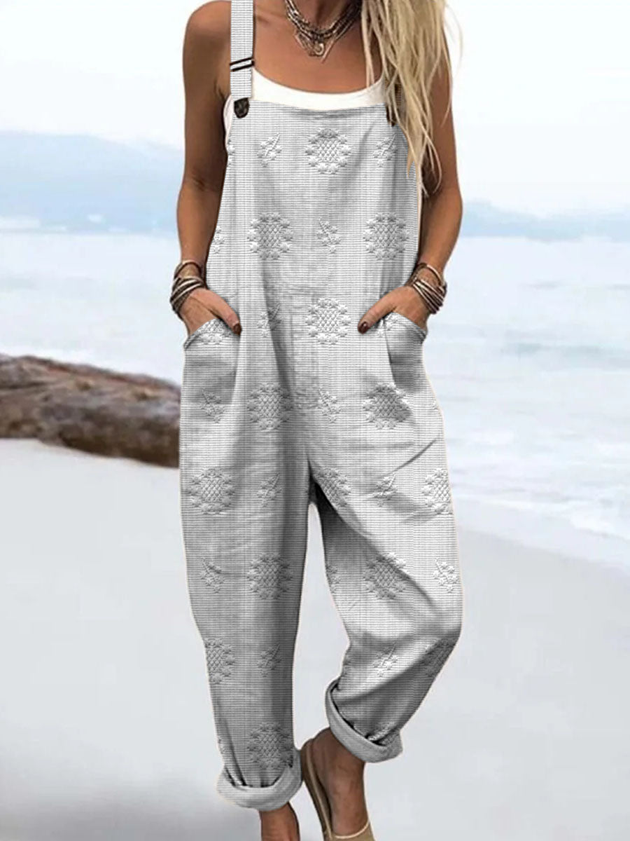 Breezy – Relaxed Pattern Jumpsuit