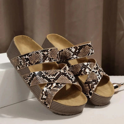 Aurelia – Orthopedic Leather Strap Sandals