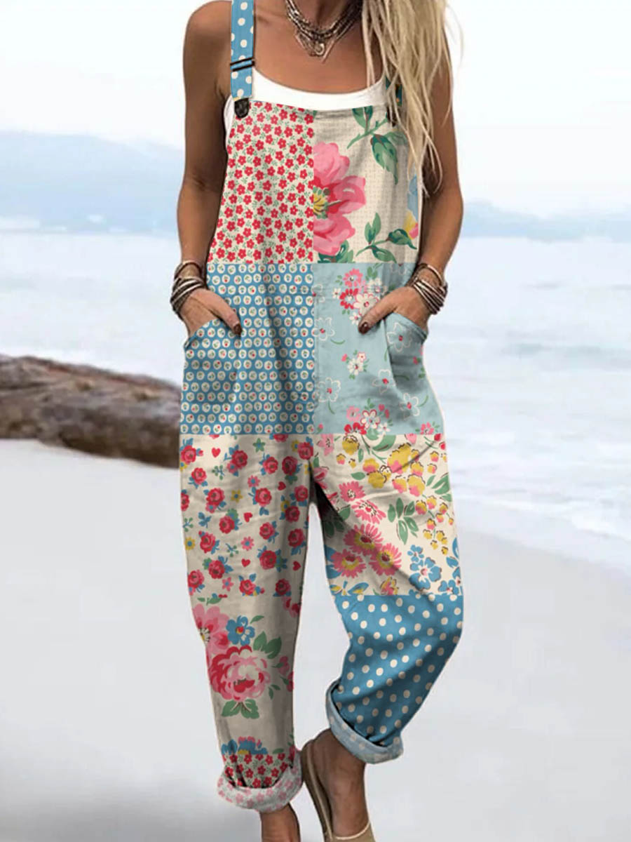 Riley – Vibrant Floral Jumpsuit