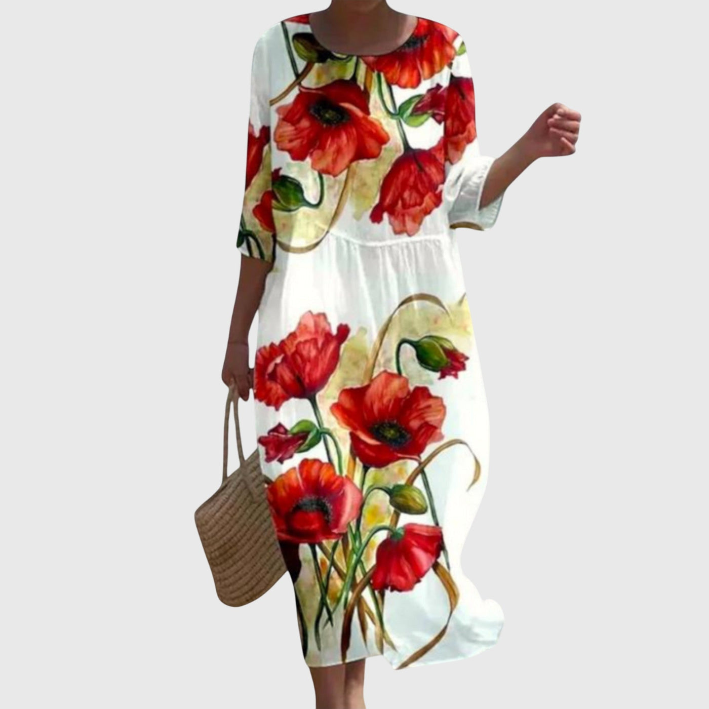 Clara – Stylish Floral Maxi Dress