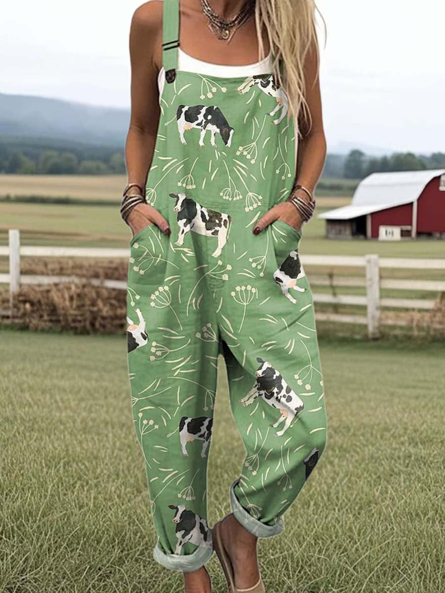 Mooch – Countryside Cow Print Suit