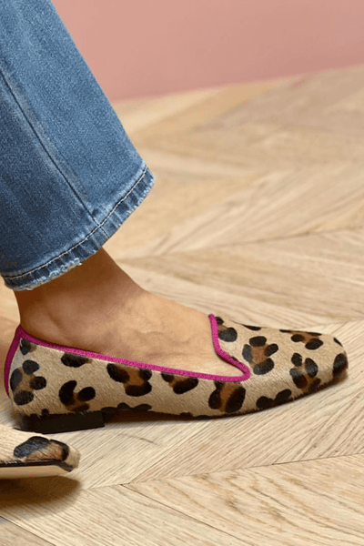 Yvonne – Leopard Print Loafers