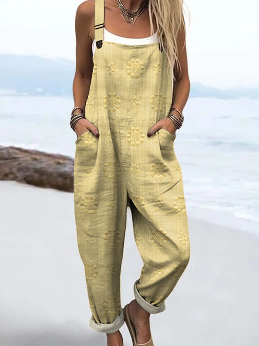 Breezy – Relaxed Pattern Jumpsuit