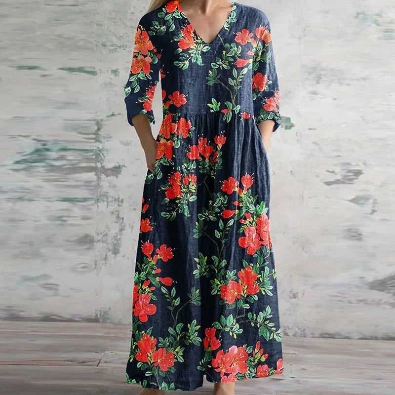 Grace – Graceful Retro Maxi Dress