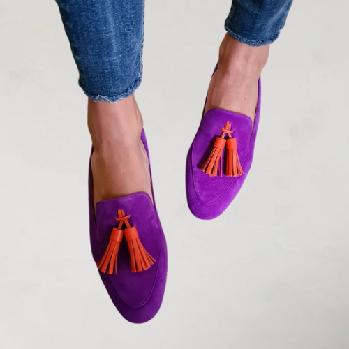 Veerle – Suede Loafers