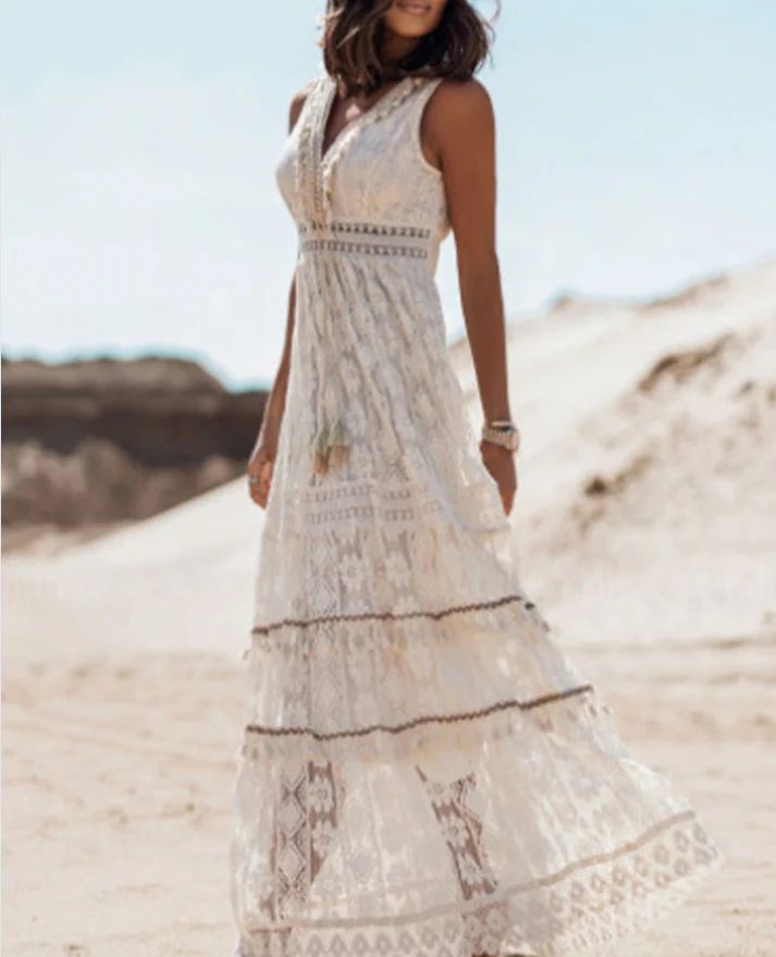 Adele – Boho Maxi Dress