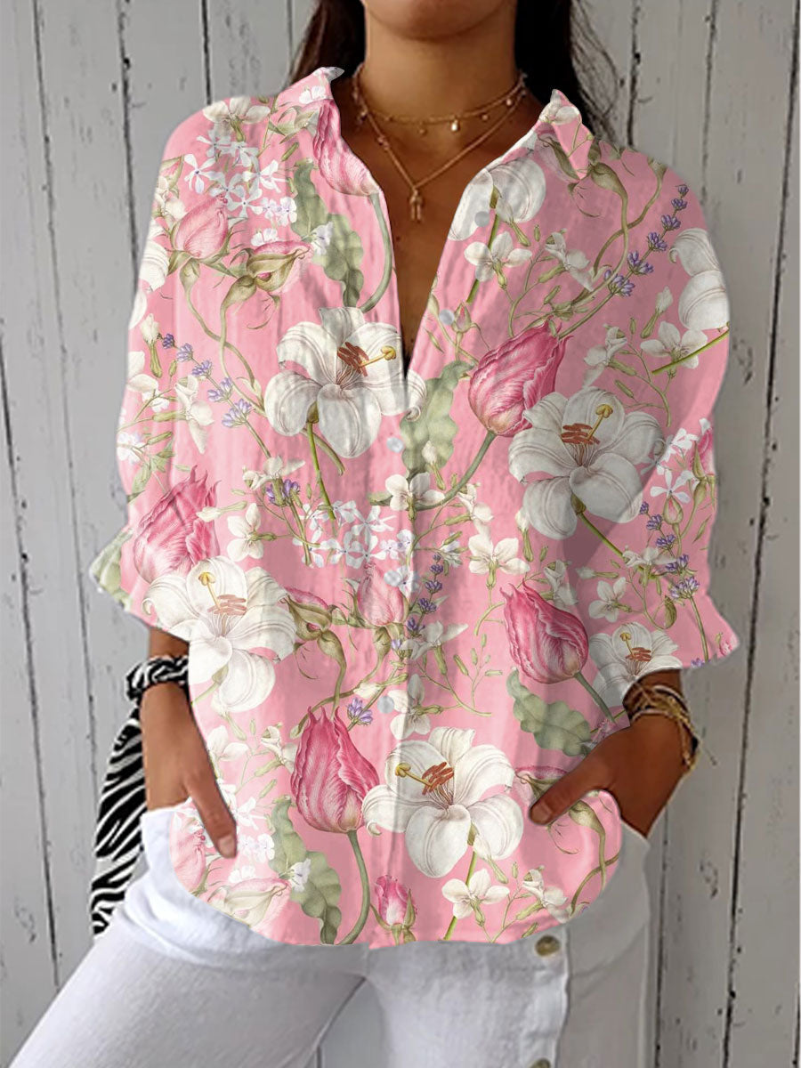 Frances – Elegant Bloom Blouse