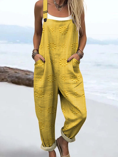 Breezy – Relaxed Pattern Jumpsuit